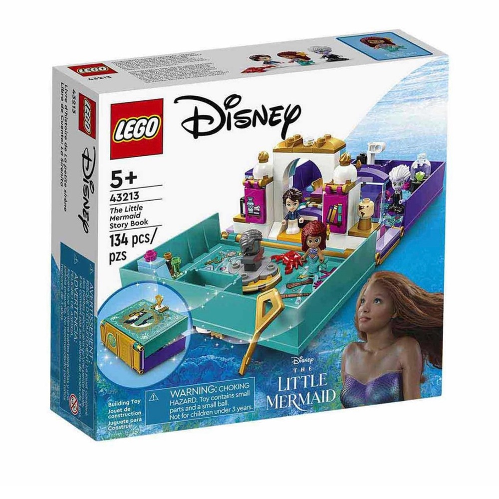🐰🌷🐣NIB LEGO Disney The Little Mermaid Story Book- Ariel & Ursula